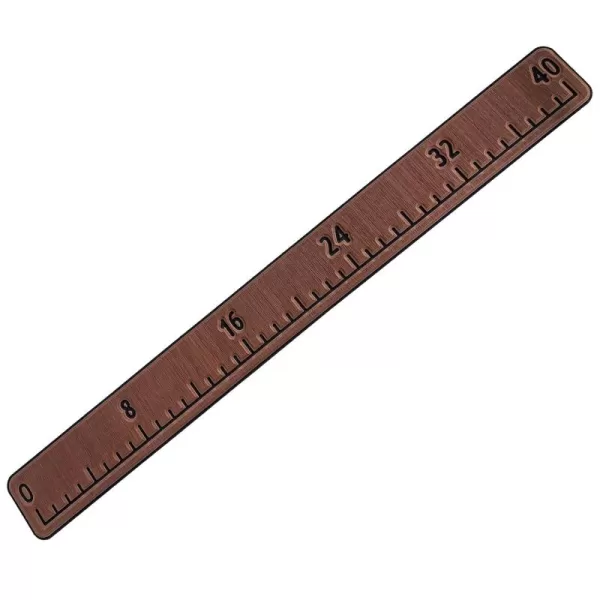 imageFoam Fishing Ruler  40quot Fish Ruler Sticker Boat Deck Fish Ruler for KayakBoatCooler Marine Mat Fishing Measuring Tape  Dark GreyDark Brown