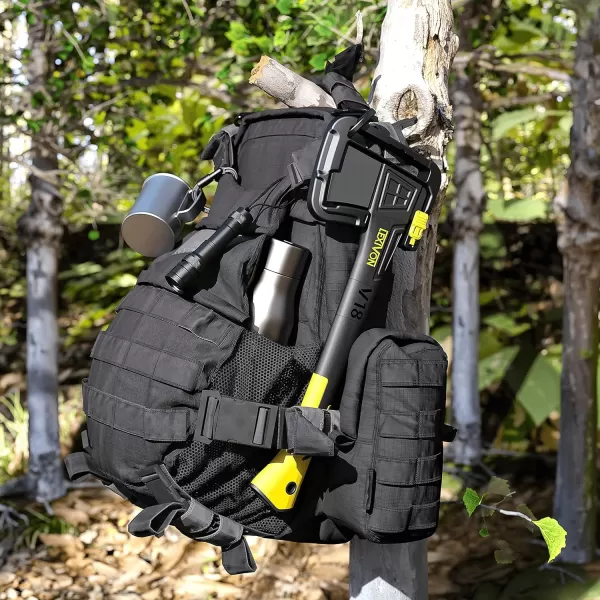 imageLEXIVON V14 Camping Hatchet 14Inch Axe  Ergonomic TPR Grip Lightweight FiberGlass Composite Handle  Protective Carrying Sheath Included LXV14V18Chopping Axe