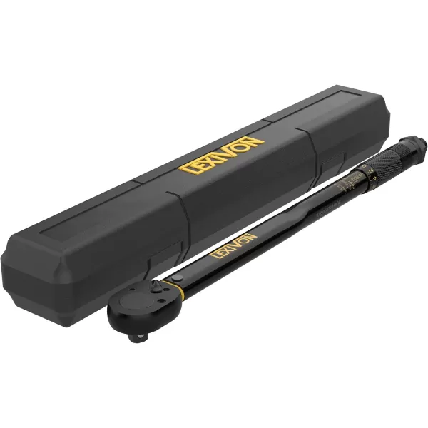 imageLEXIVON Torque Wrench 12Inch Drive Click 10150 FtLb1362035 Nm LX18312DR 10150 FTLB