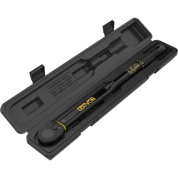 imageLEXIVON Torque Wrench 12Inch Drive Click 10150 FtLb1362035 Nm LX18312DR 10150 FTLB