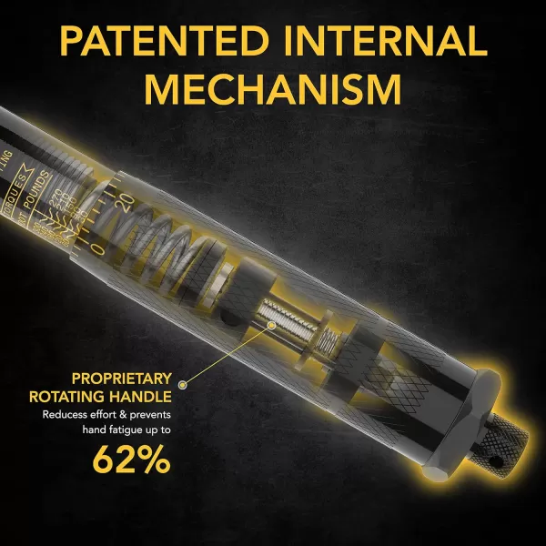 imageLEXIVON Torque Wrench 12Inch Drive Click 10150 FtLb1362035 Nm LX18334DR 30300 FTLB