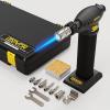 imageLEXIVON Butane Blow Torch HeavyDuty Refillable Lighter with Adjustable Flame and ProGrade Aluminum Tank  Ideal for Soldering and Kitchen Tasks LX761Butane Soldering Torch Kit