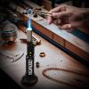 imageLEXIVON Butane Blow Torch HeavyDuty Refillable Lighter with Adjustable Flame and ProGrade Aluminum Tank  Ideal for Soldering and Kitchen Tasks LX761Butane Blow Torch