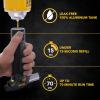 imageLEXIVON Butane Torch Lighter Refillable Kitchen Cooking Torch  SelfIgniting with Safety Lock and Adjustable Flame  ProGrade Aluminum Tank LX775