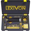 imageLEXIVON Butane Blow Torch HeavyDuty Refillable Lighter with Adjustable Flame and ProGrade Aluminum Tank  Ideal for Soldering and Kitchen Tasks LX761Butane Soldering Torch Kit