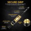 imageLEXIVON 10Inch Speed Collar Extension Bar and 12Inch Lug Nut Impact Socket Set  6 Total Lug Nut Sizes CrMo Steel  Fully Impact Grade