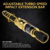 imageLEXIVON 10Inch Speed Collar Extension Bar and 12Inch Lug Nut Impact Socket Set  6 Total Lug Nut Sizes CrMo Steel  Fully Impact Grade