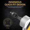 imageLEXIVON Inch Pound Torque Wrench 14Inch And Piece Set  14quot  38quot  12quot Impact Driver