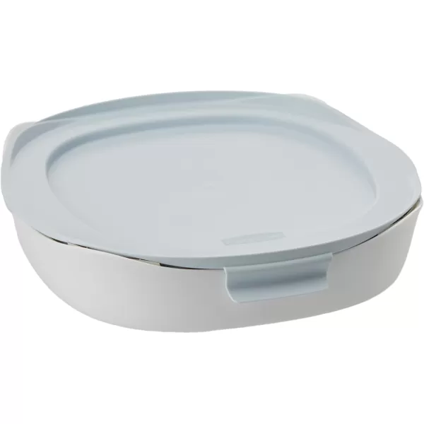 imageRubbermaid DuraLite Glass Bakeware 25Quart White175Quart