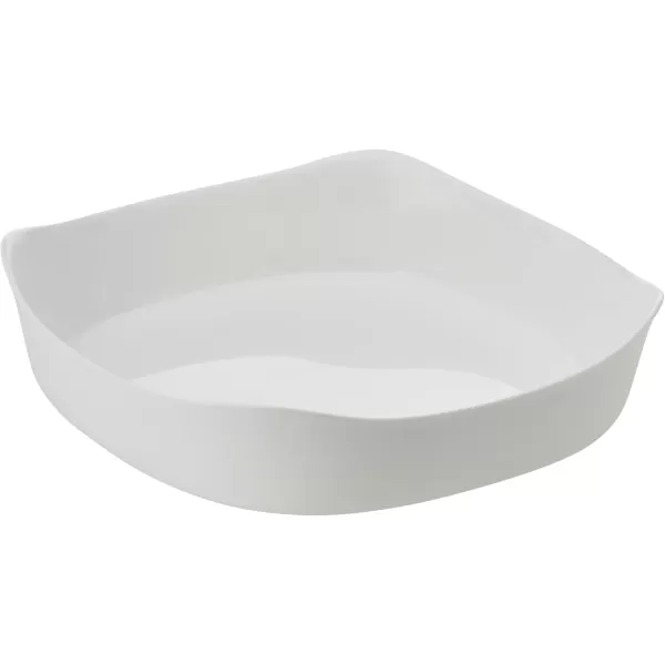 imageRubbermaid DuraLite Glass Bakeware 25Quart White175Quart