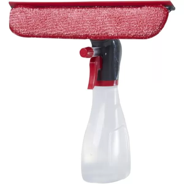 imageRubbermaid Spray Bottle with Microfiber Pad and Squeege RedSpray BottleSqueegee Combo