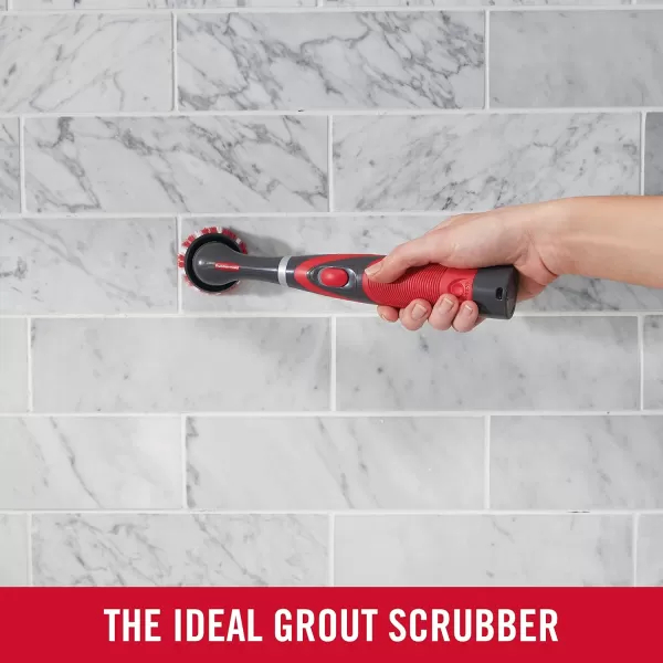 imageRubbermaid Reveal Power Scrubber with MultiPurpose ampamp Grout Head Cordless Electric Battery Powered Scrub Brush Water Resistant for HomeKitchenBathroomGroutTileShowerTubPower Scrubber Ultimate Kit