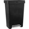 imageRubbermaid StepOn Kitchen Trash Can with Lid 13 Gallon Black Garbage Container for HomeKitchenApartmentGarage