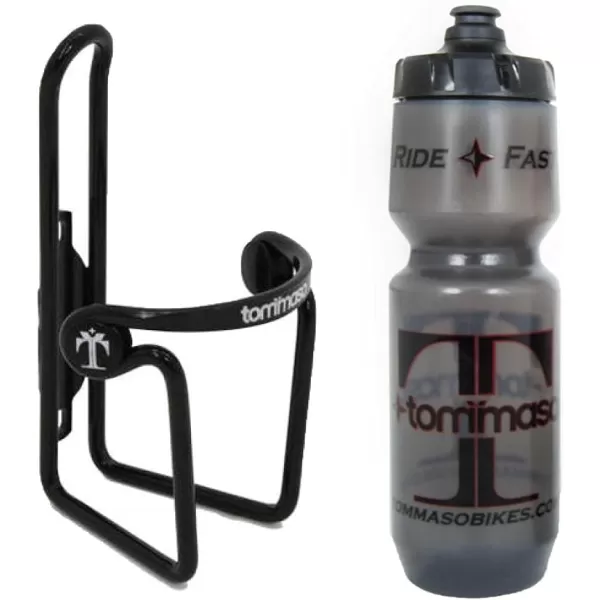 imageTommaso Aluminum Water Bottle CageBlack