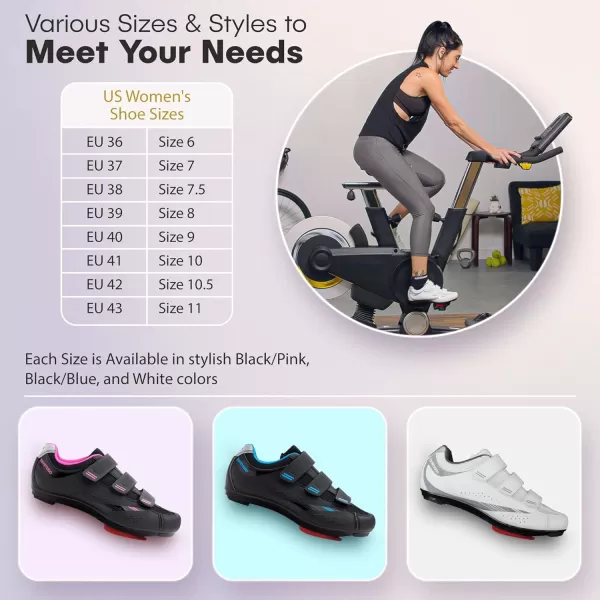 imageTommaso Pista Womens Peloton Cycling Shoes Delta Clip ampamp SPD Cycling Shoes Delta Cleat Cycling Shoes ampamp Indoor Cycling Shoes for Women Spin Shoes Women Indoor Cycling with SPD Cleats ampamp Peloton ShoesBlackBluedelta