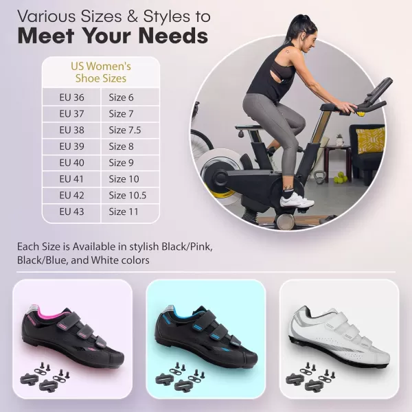 imageTommaso Pista Womens Peloton Cycling Shoes Delta Clip ampamp SPD Cycling Shoes Delta Cleat Cycling Shoes ampamp Indoor Cycling Shoes for Women Spin Shoes Women Indoor Cycling with SPD Cleats ampamp Peloton ShoesBlackPinkspd