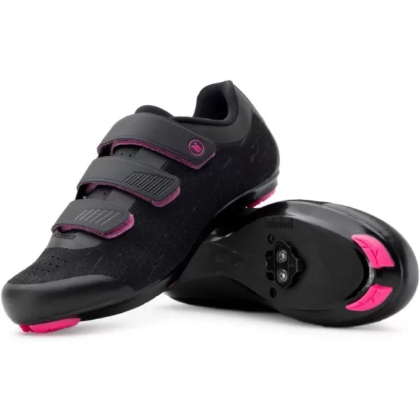 imageTommaso Pista Womens Peloton Cycling Shoes Delta Clip ampamp SPD Cycling Shoes Delta Cleat Cycling Shoes ampamp Indoor Cycling Shoes for Women Spin Shoes Women Indoor Cycling with SPD Cleats ampamp Peloton ShoesBlackPink Straps  Spd