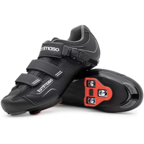 imageTommaso Strada Peloton Shoes for MenSPD Indoor Cycling Shoes for Men Mens Cycling Shoes with Delta Clips Spin Shoes Bike Shoes for Men Cycling on Peloton SPD Shoes For Road Bikes Spinning ShoesRatchet Buckle  Delta Cleat