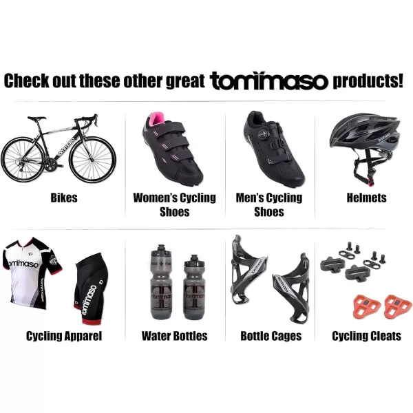 imageTommaso Indoor Cycling Shoes MenGravel Bike ShoesSPD Cycling Shoes Walkable Cycling ShoesSPD ShoesRoad Bike Shoes MenCycling Shoes MenMens Cycling ShoesPre Installed CleatsBlack  Velcro