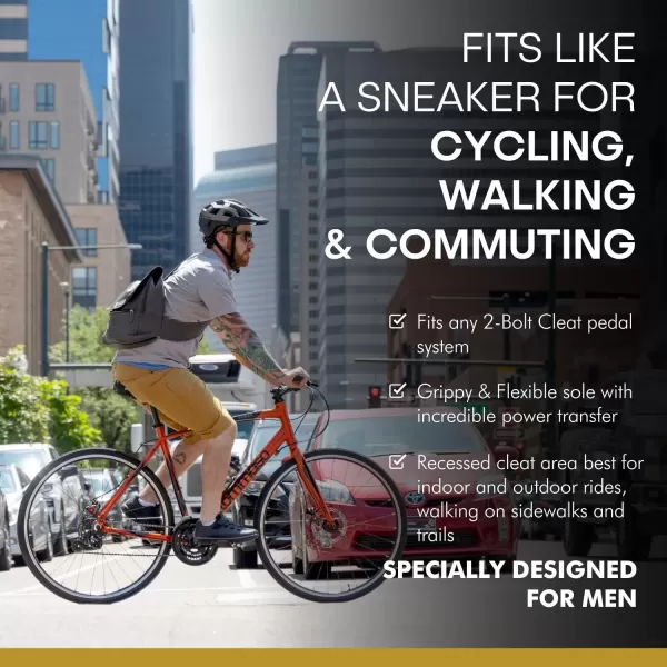 imageTommaso Indoor Cycling Shoes MenGravel Bike ShoesSPD Cycling Shoes Walkable Cycling ShoesSPD ShoesRoad Bike Shoes MenCycling Shoes MenMens Cycling ShoesPre Installed CleatsBlack With Strap