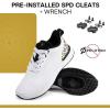 imageTommaso Cycling Shoes WomenOutdoor Cycling Shoes WomenWomen Specialized Bike Shoes Walkable Cycling ShoesWomen SPD Cycling ShoesIndoor Cycling Shoes Women SPDPeloton ShoesSPD Cleat InstalledWhiteLeopard  Spd