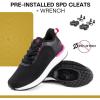 imageTommaso Cycling Shoes WomenOutdoor Cycling Shoes WomenWomen Specialized Bike Shoes Walkable Cycling ShoesWomen SPD Cycling ShoesIndoor Cycling Shoes Women SPDPeloton ShoesSPD Cleat InstalledBlackPink Two  Spd