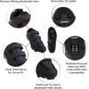 imageTommaso Montagna Mens Mountain Biking ShoesIndoor Cycling Shoes MenMountain Bike Shoes for SPDMountain Bike Shoes MenSPD Cycling ShoesGravel Bike ShoesNo Cleats InstalledBlack 3 Straps for Mountain  Road  Indoor Biking