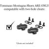 imageTommaso Montagna Mens Mountain Biking ShoesIndoor Cycling Shoes MenMountain Bike Shoes for SPDMountain Bike Shoes MenSPD Cycling ShoesGravel Bike ShoesNo Cleats InstalledBlack 3 Straps for Mountain  Road  Indoor Biking