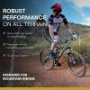 imageTommaso Montagna Mens Mountain Biking ShoesIndoor Cycling Shoes MenMountain Bike Shoes for SPDMountain Bike Shoes MenSPD Cycling ShoesGravel Bike ShoesNo Cleats InstalledBlack