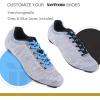imageTommaso Pista Cycling Shoes for WomenPeloton Cycle Shoes WomenSpin Shoes Women Indoor CyclingDeltaampampSPD Compatible Cycling ShoesIndoor Cycling Shoes for WomenPeloton ShoesWomen Shoes NO CleatsGreyBlue Soft Laces