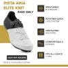 imageTommaso Pista Cycling Shoes for WomenPeloton Cycle Shoes WomenSpin Shoes Women Indoor CyclingDeltaampampSPD Compatible Cycling ShoesIndoor Cycling Shoes for WomenPeloton ShoesWomen Shoes NO CleatsBlackWhite Boa Closure