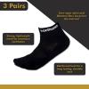 imageTommaso Classic breathable Cycling Socks  Bike Socks for Running ampamp BikingBlack Low Cut