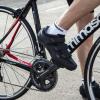 imageTommaso Classic breathable Cycling Socks  Bike Socks for Running ampamp BikingWhite Low Cut