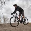 imageTommaso Sentiero Gravel Bike Shimano Claris Adventure Bike with Disc Brakes Extra Wide Tires Perfect for Road Or Dirt Trail Touring Matte Black RedMatte BlackRed