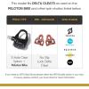 imageTommaso Strada Peloton Shoes for MenSPD Indoor Cycling Shoes for MenMens Cycling Shoes with Delta Clips Spin Shoes Bike Shoes for Men Cycling on Peloton SPD Shoes for Road BikesSpinning ShoesKnit Triple Strap  Delta Cleat