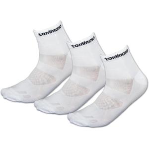 imageTommaso Classic breathable Cycling Socks  Bike Socks for Running ampamp BikingWhite Low Cut