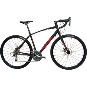 imageTommaso Sentiero Gravel Bike Shimano Claris Adventure Bike with Disc Brakes Extra Wide Tires Perfect for Road Or Dirt Trail Touring Matte Black RedMatte BlackRed