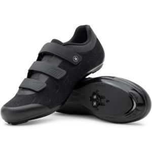 imageTommaso Strada Peloton Shoes for MenSPD Indoor Cycling Shoes for MenMens Cycling Shoes with Delta Clips Spin Shoes Bike Shoes for Men Cycling on Peloton SPD Shoes for Road BikesSpinning ShoesKnit Triple Strap Spd