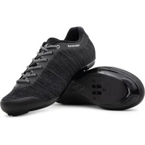 imageTommaso Strada Mens Peloton Shoes ampamp SPD Mens Cycling Shoes2in1 Cycle ShoesWorks with Delta ampamp SPDCycling Shoes for MenIndoor Cycling ShoesRoad Bike Shoes for Men CyclingCleats NOT InstalledBlack Soft Laces Road  Indoor