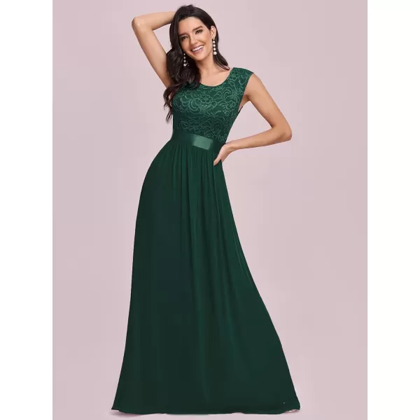 imageEverPretty Womens Womens Ruched Empire Wasit Bridesmaid Dresses 0646Green