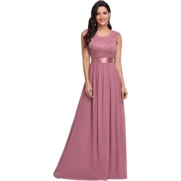 imageEverPretty Womens Womens Ruched Empire Wasit Bridesmaid Dresses 0646Orchid