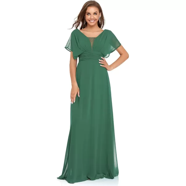 imageEverPretty Womens Elegant VNeck Formal Evening Dresses 7851Light Green