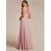 imageEverPretty Womens Sleeveless Square Neckline Backless A Line Floor Length Bridesmaid Dresses S0017Dusty Rose