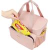 imageNISHEL Lunch Box Women with Shoulder Strap Insulated ampamp Reusable Cooler Bag Leakproof Thermal Compartment Drinks Holder for Office Work Picnic Travel Gym PinkStyle 3  Pink