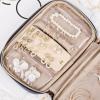 imageNISHEL Travel Jewelry Case Holiday Organizer for Necklaces Earrings Rings Bracelets Watch BlackAegeanBlue