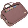 imageNISHEL Travel Makeup Bag Stand Up Portable Cosmetic Organizer Cosmetic Case for TravelSize Toiletries PinkRosewoodPink