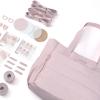 imageNISHEL Travel Puffy Tote Bag For Women UltraLightweight Large Tote Purse For Office Day And a Short Weekend GetawayPink