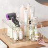 image2 Pcs Clear Stackable Storage Drawers Acrylic Bathroom Counter Organizer Storage Bins For Vanity for Counter Undersink Home Organization and Storage2