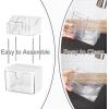 image2Drawer Bathroom Organizer MultiPurpose Makeup Storage Rack for Vanity 2Tier Cosmetic Organizer White