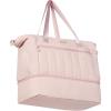 imageNISHEL Womens 2in1 Weekender Duffle Bag Large Capacity Duffle Bag with MultiPocket Overnight Tote for Travel Carry On Personal Item Pink